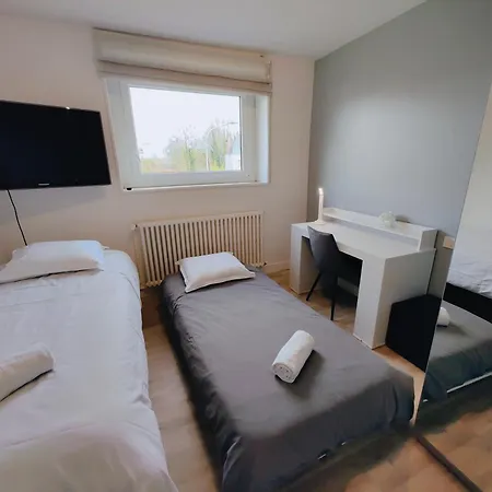 Amazing House 4 Bedrooms Parking Close To Lille *