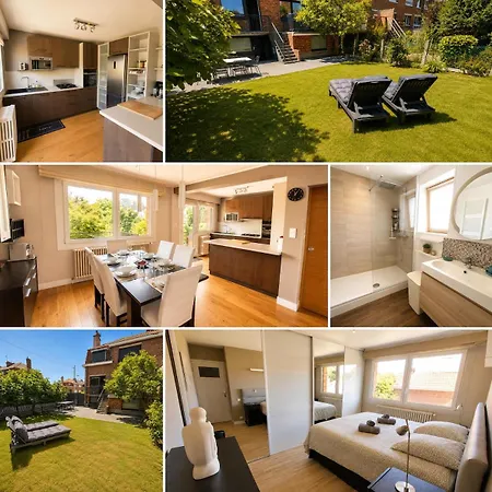 Ferienhaus Maison Spacieuse 8 Pers Avec Jardin Aux Portes De Lille *
